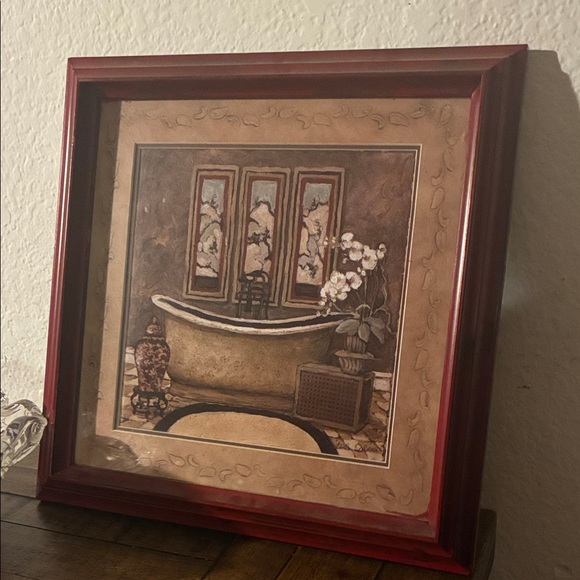 Kohl's Decorative Art with Red Accents - Picture 3 of 3